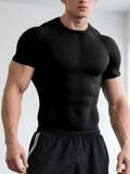 DELYXN Quick-Dry Fitness T-Shirt