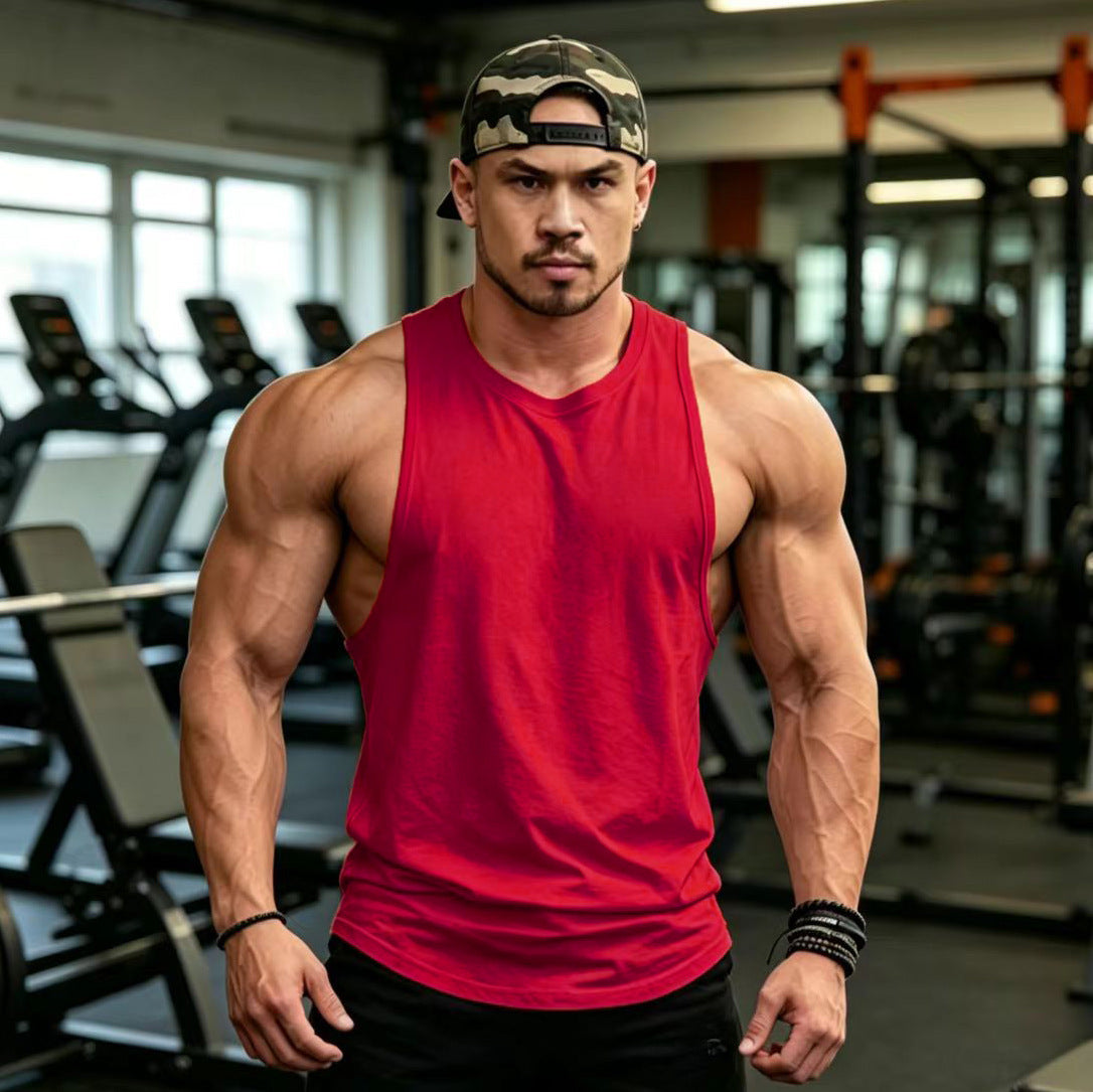 DELYXN Cotton Sleeveless Vest