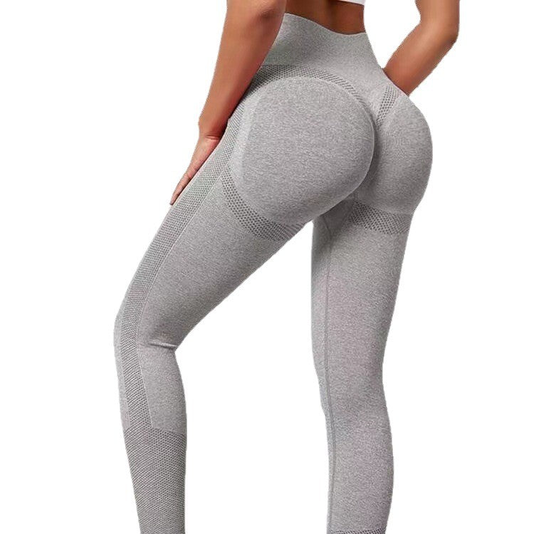 DELYXN Seamless High-Waist Yoga Leggings